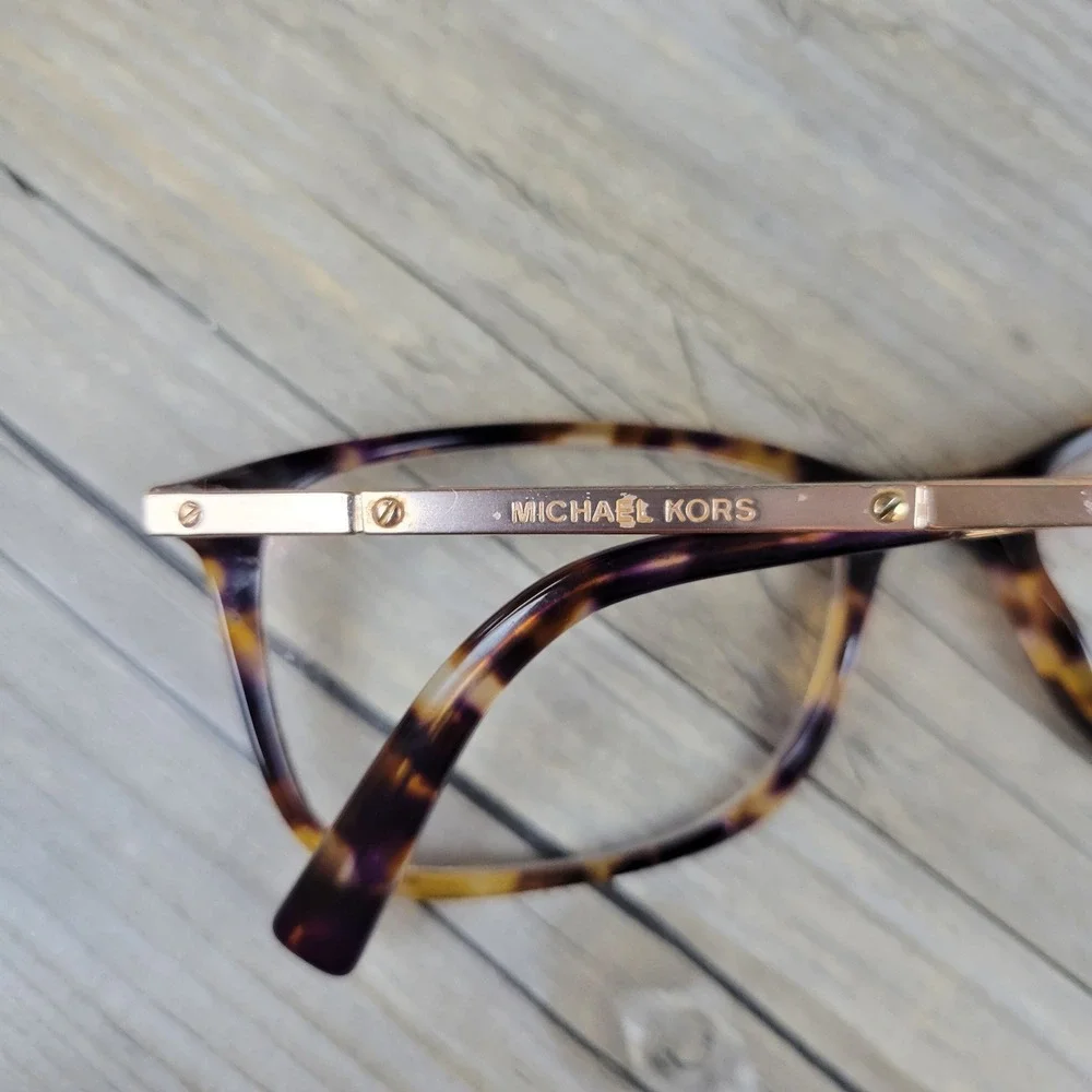 Michael Kors Eyeglass Frames MK4016 Antibes 3032 Purple Tortoise Women 53-17-140